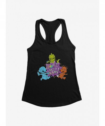 Rugrats Don't Be A Baby Girl's Lightweight Tank