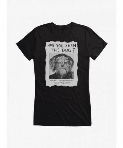 Doctor Who Inspired Missing Dog Graphic Tee for Girls