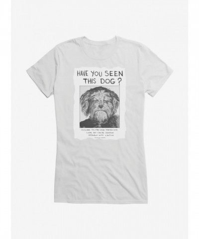 Doctor Who Inspired Missing Dog Graphic Tee for Girls