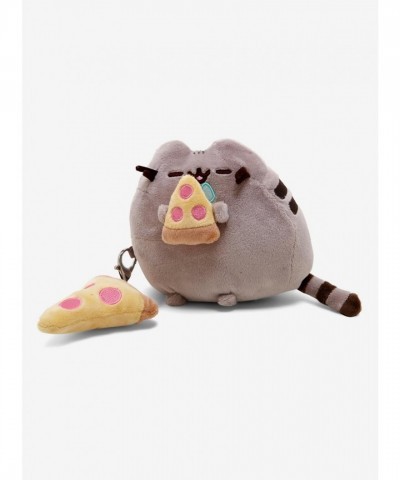 Pusheen Pizza Plush Toy & Keychain Gift Set