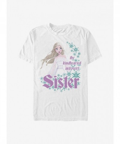 Disney Kindhearted Sister Frozen 2 T-Shirt - Men's White