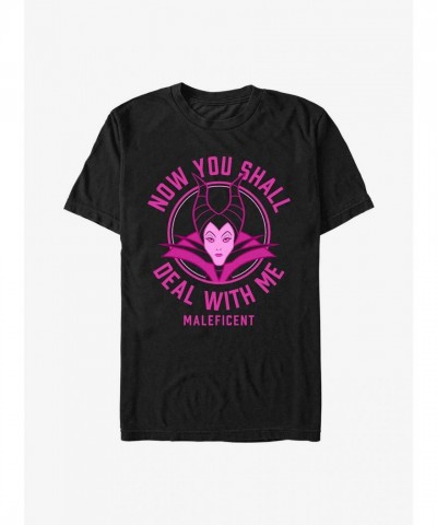 Disney Maleficent Villains Themed Lightweight T-Shirt - Men's Black