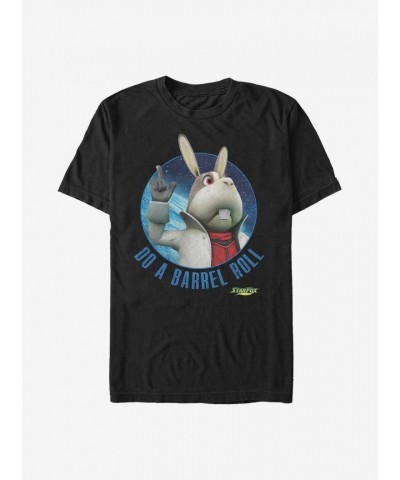 Nintendo Star Fox Peppy Comfortable Cotton T-Shirt - Men's Black