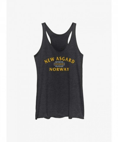 Marvel Thor: Love and Thunder Asgardian Fashion for Girls - Black Tank