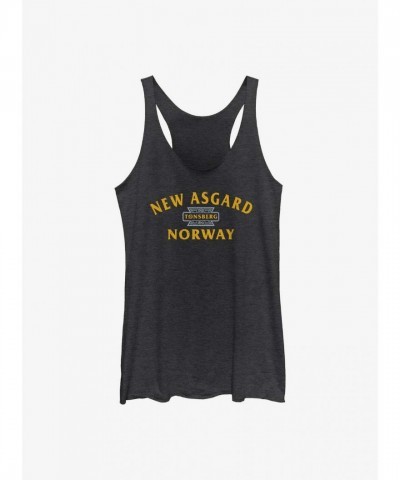 Marvel Thor: Love and Thunder Asgardian Fashion for Girls - Black Tank