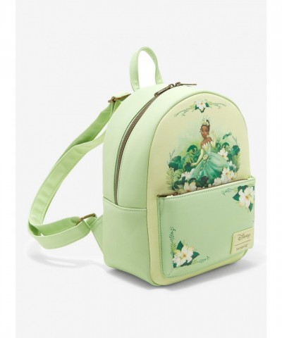 Loungefly The Princess And The Frog Tiana Floral Mini Backpack