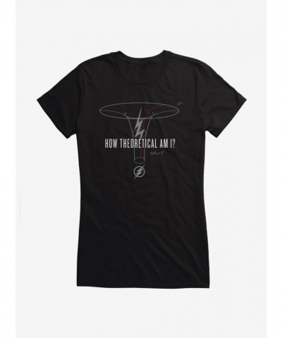 DC Comics Flash Theoretical Girls T-Shirt in Black