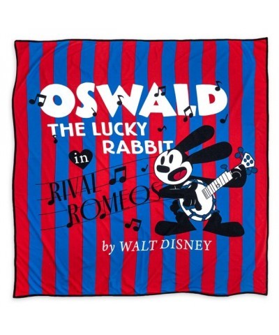 Oswald the Lucky Rabbit Rival Romeos Fuzzy Throw - Disney100 Celebration
