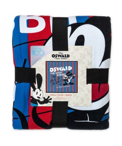 Oswald the Lucky Rabbit Rival Romeos Fuzzy Throw - Disney100 Celebration