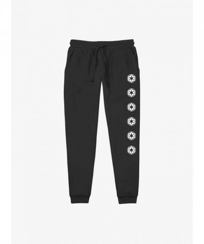 Star Wars Empire Logo Comfortable Jogger Pants - Black Men's Size