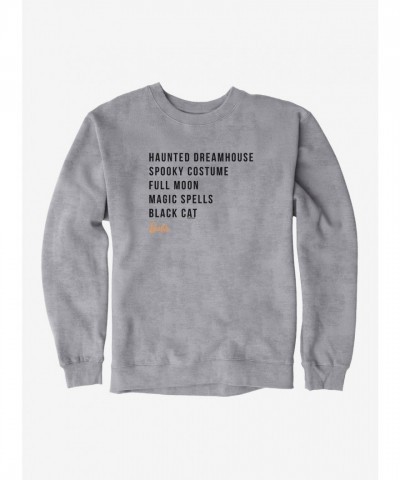 Barbie Halloween Grey Sweatshirt for Men