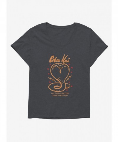 Cobra Kai Superior Dojo Girls Plus Size Scoop Neck T-Shirt