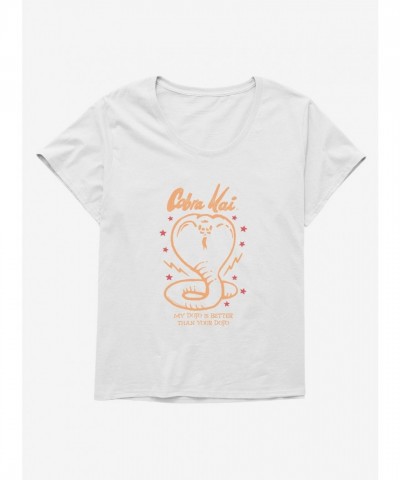 Cobra Kai Superior Dojo Girls Plus Size Scoop Neck T-Shirt