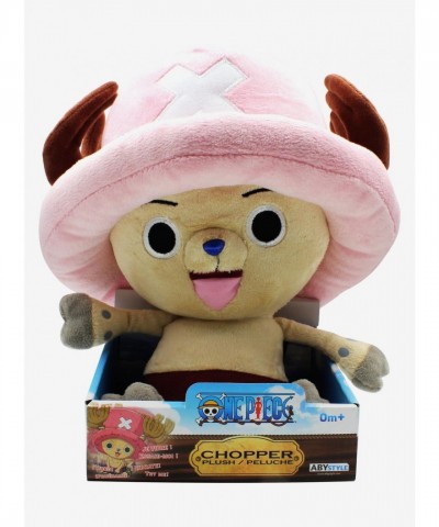 One Piece Official Chopper Rumbling Plush Toy - 10 Inch Polyester Toy for Kids