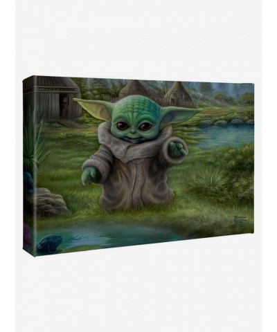 Star Wars Mandalorian Child Play Canvas Art