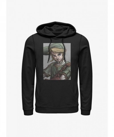 Nintendo Link from Zelda Twilight Princess Hoodie - Men's Black