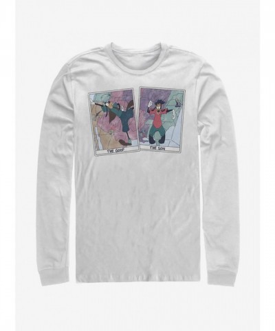 A Goofy Movie Long Sleeve T-Shirt for Men - White, Disney Classic