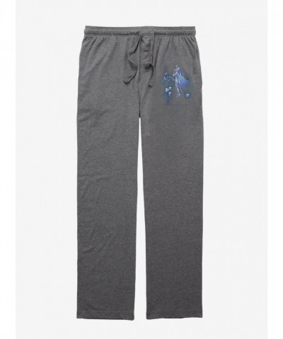Trick Fairies Grey Comfortable Raindrops Pajama Pants for Men