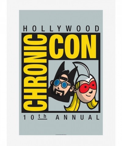 Jay and Silent Bob Reboot Chronic Con Poster - White Edition