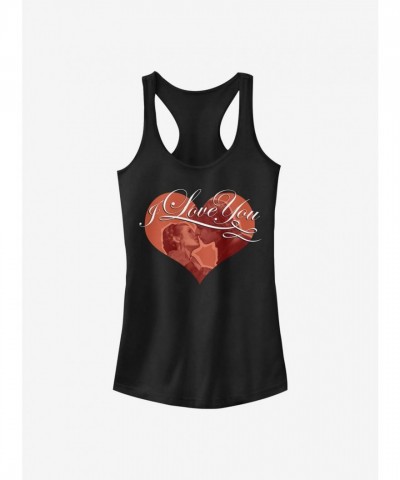 Star Wars Affectionate Girls Tank Top - Junior Black