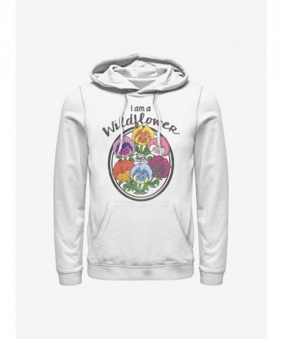 Disney's Wonderland Wildflower Hoodie for Men - White