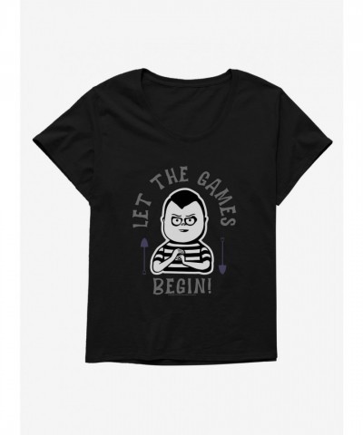 Addams Family Movie Plus Size T-Shirt for Girls - Black
