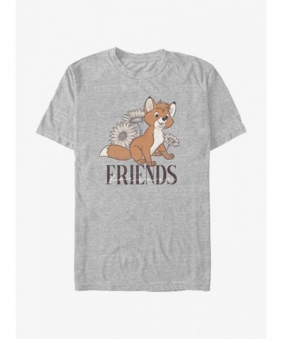 Disney Fox and Hound Tod T-Shirt in Grey for Men