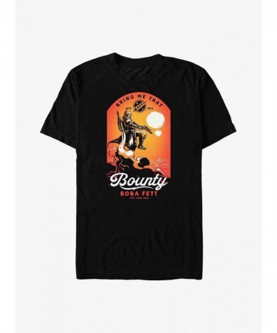 Star Wars The Book Of Boba Fett Action T-Shirt - Men's Black