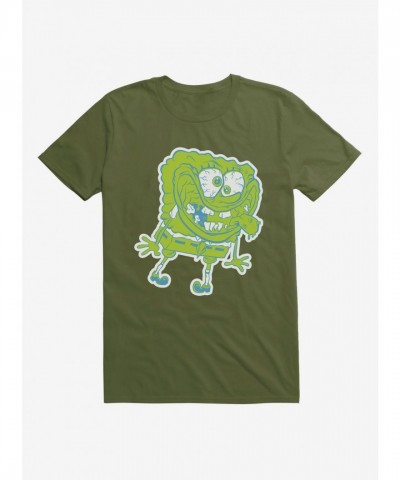 SpongeBob SquarePants Zombie Sponge Grin T-Shirt for Men