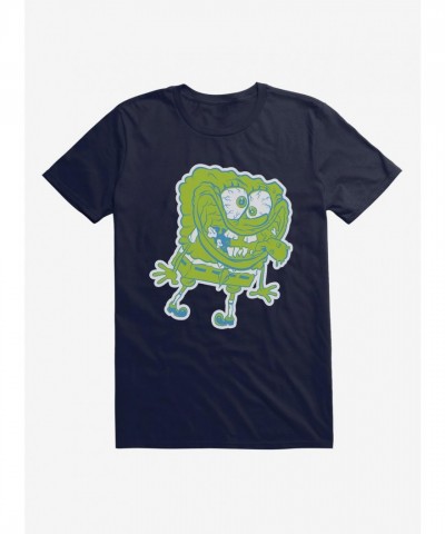 SpongeBob SquarePants Zombie Sponge Grin T-Shirt for Men