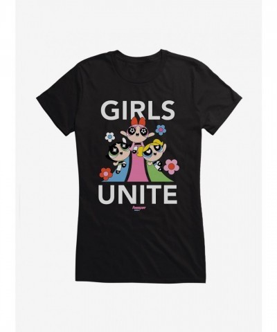 Powerpuff Girls Unite Junior's Cotton Tee for Girls