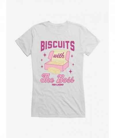 Ted Lasso Biscuits with The Boss Girls Junior T-Shirt