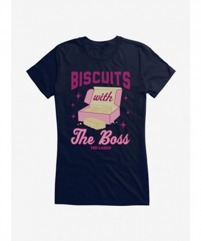 Ted Lasso Biscuits with The Boss Girls Junior T-Shirt