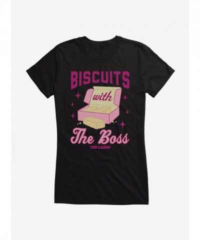Ted Lasso Biscuits with The Boss Girls Junior T-Shirt