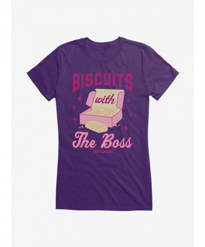 Ted Lasso Biscuits with The Boss Girls Junior T-Shirt