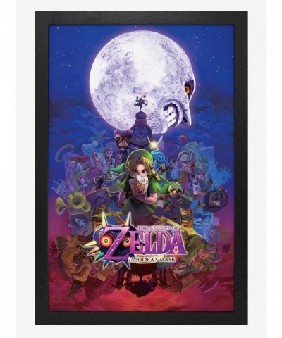 Nintendo The Legend of Zelda Majora's Mask 13x19 Framed Art Poster