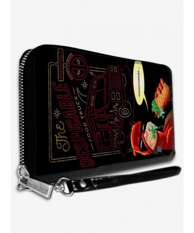 Marvel's Deadpool Inspired Chimichanga Pose Wallet - Black Red Yellow