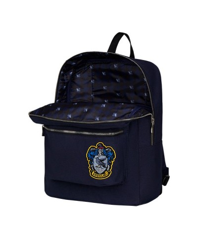 Ravenclaw Navy Deep Crest Embroidered Backpack