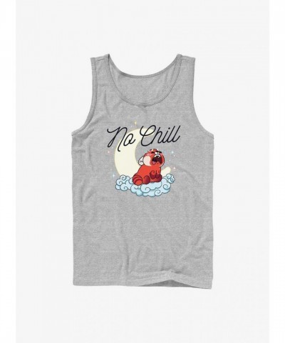 Disney Pixar Turning Red Grey No Chill Unisex Tank Top