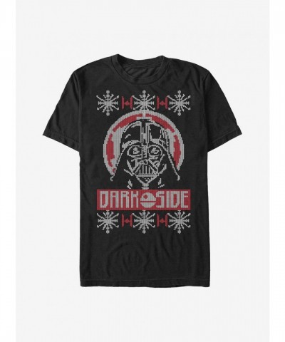 Star Wars Darth Vader Unisex Holiday T-Shirt - Black
