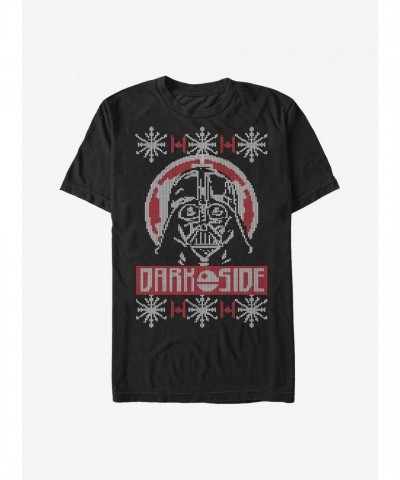 Star Wars Darth Vader Unisex Holiday T-Shirt - Black