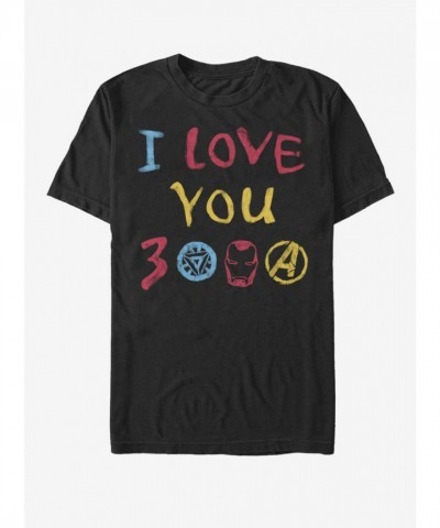 Marvel Avengers Endgame Inspired Unisex Cotton T-Shirt - Black