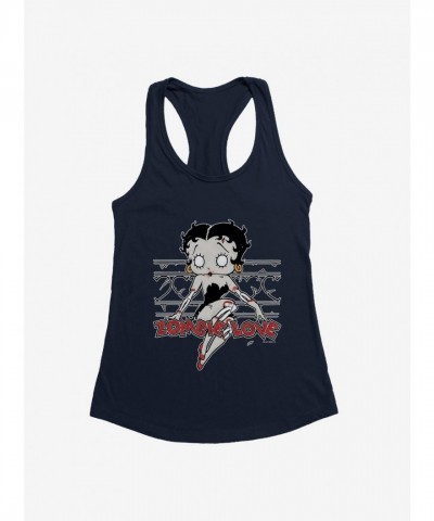 Betty Boop Zombie Embrace Girls' Tank Top