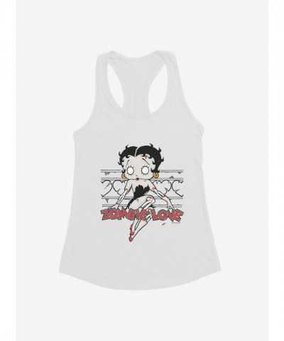 Betty Boop Zombie Embrace Girls' Tank Top