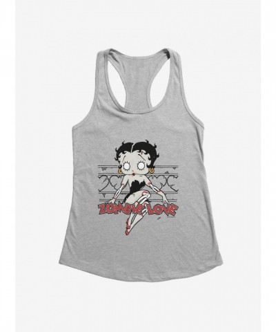 Betty Boop Zombie Embrace Girls' Tank Top