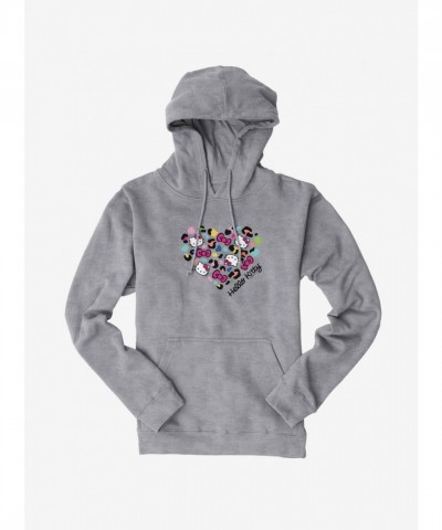 Hello Kitty Jungle Adventure Spotted Heart Men's Hoodie