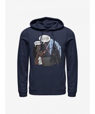 Star Wars Navy Blue Comfortable Hoodie - Unisex Style