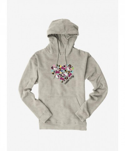 Hello Kitty Jungle Adventure Spotted Heart Men's Hoodie