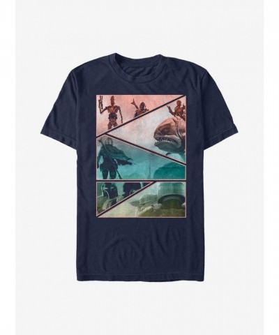 Mandalorian Panels T-Shirt - Blue for Men