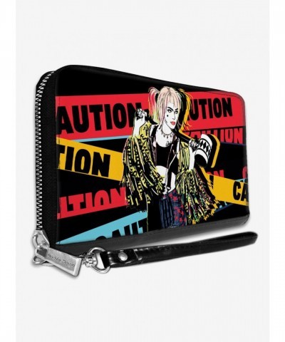 DC Comics Birds of Prey Harley Quinn Premium Zip-Around Wallet